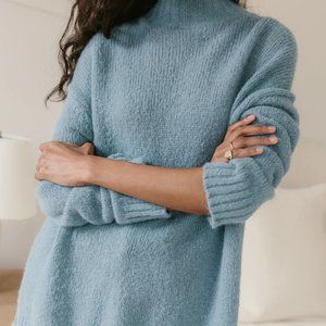 Jenni Kayne Alpaca Mockneck Pullover